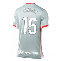 Atletico Madrid Clement Lenglet #15 Vonkajší Ženy futbalový dres 2024-25 Krátky Rukáv